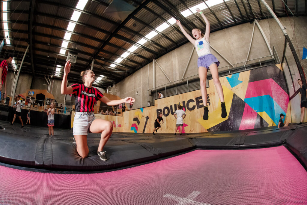 Kids activities at BOUNCE