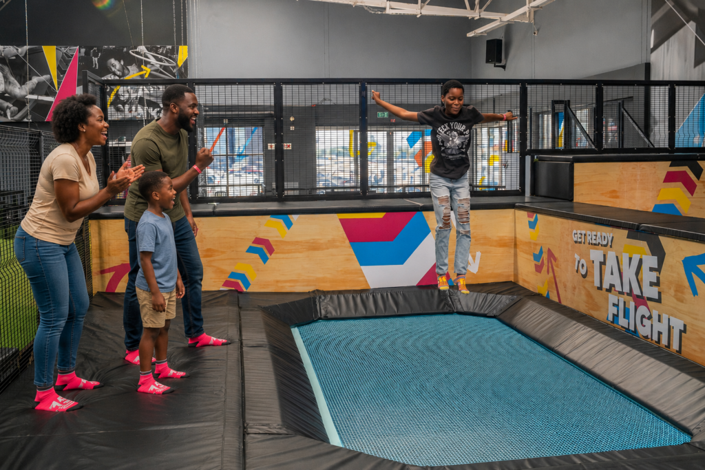 Family activities at BOUNCE